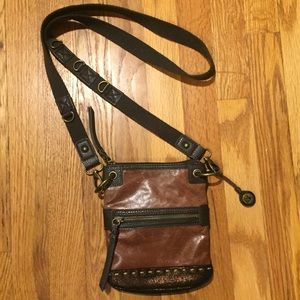 The sak leather cross body purse